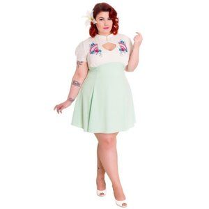 Hell Bunny Mini Asian inspired dress